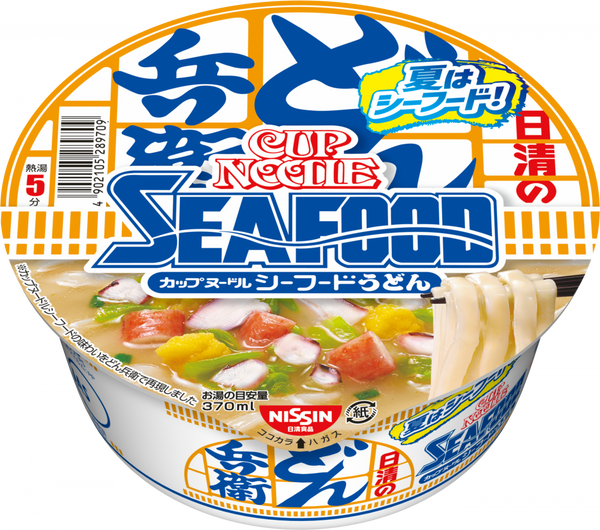 日清のどん兵衛 カップヌードルシーフードうどん