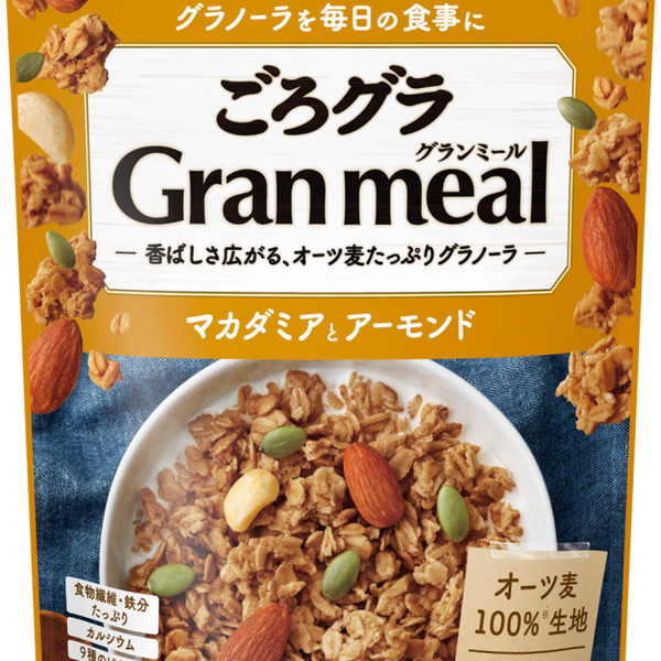 ごろグラ Gran meal マカダミアとアーモンド – 日清食品グループ