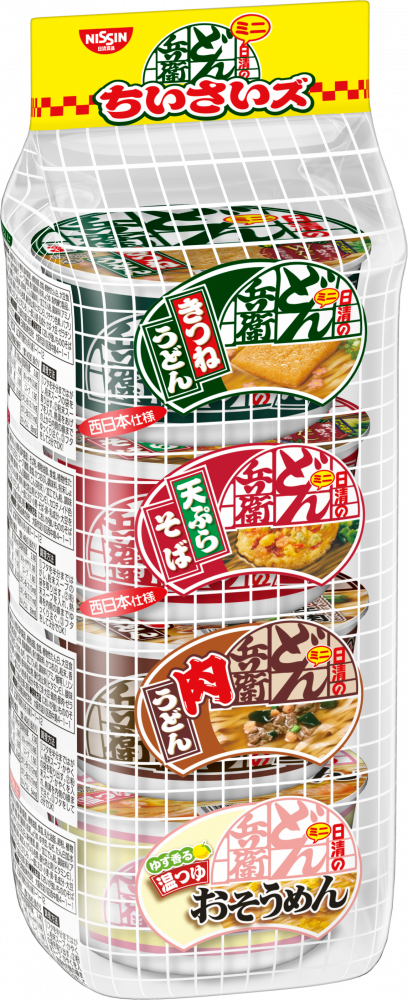 日清のどん兵衛 ちいさいズ4食パック(賞味期限：2025年11月27日)