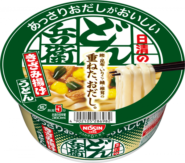 日清のあっさりおだしがおいしいどん兵衛 きざみ揚げうどん