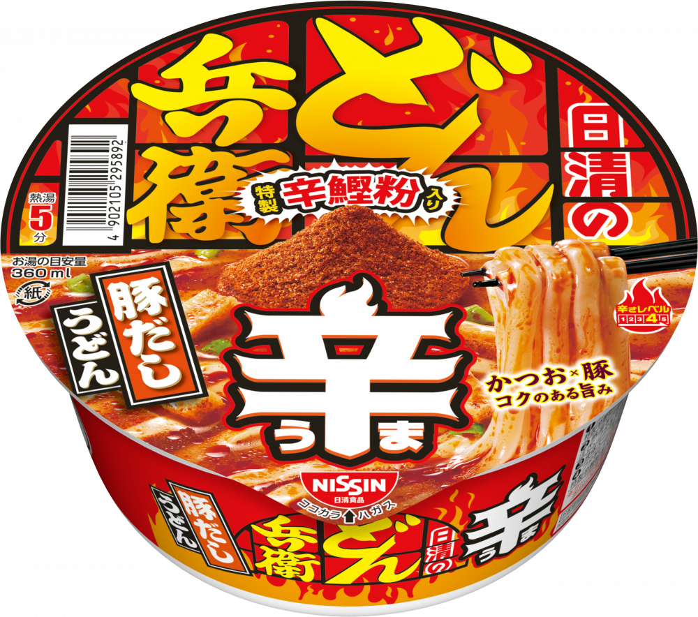 日清の辛どん兵衛 豚だしうどん – 日清食品グループ オンラインストア
