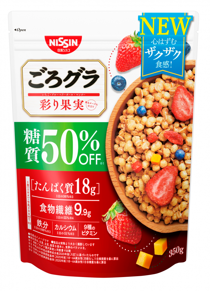 ごろグラ 糖質50%オフ 彩り果実 350g