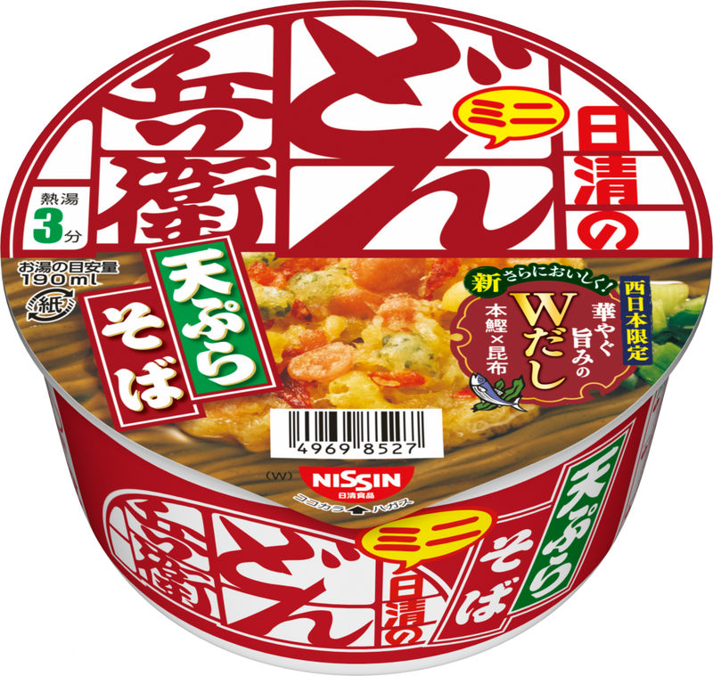 日清のどん兵衛 天ぷらそばミニ [西](賞味期限：2025年11月12日)