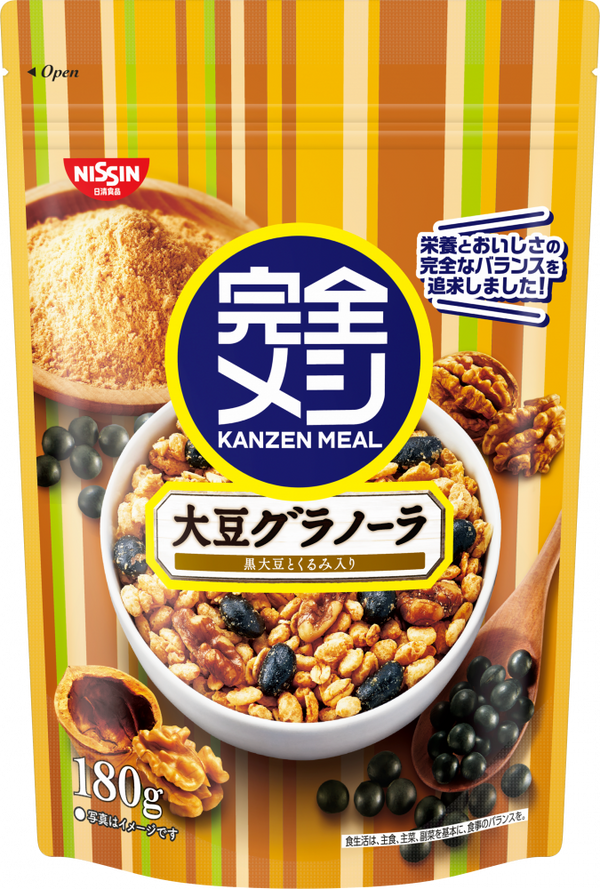 完全メシ 大豆グラノーラ 180g(賞味期限：2024年10月01日)