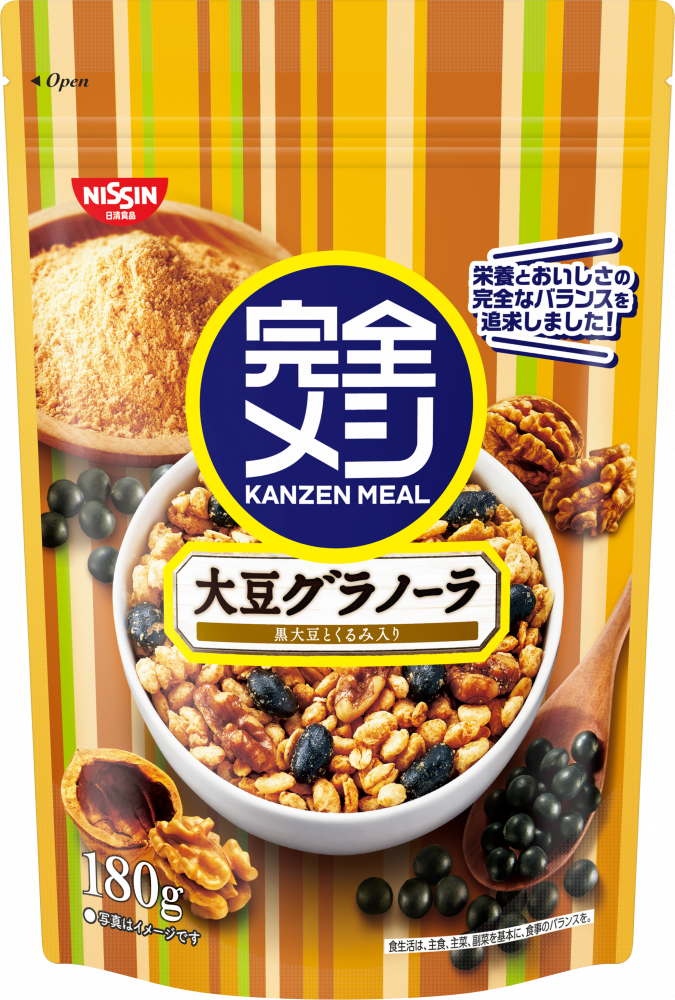 完全メシ 大豆グラノーラ 180g(賞味期限：2024年10月01日)