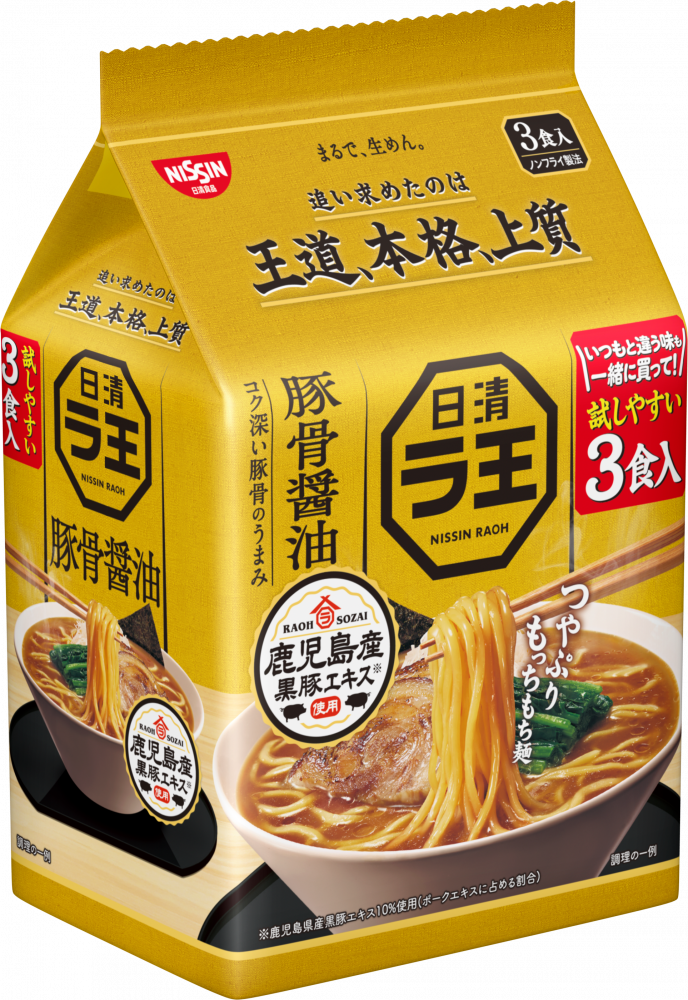 日清ラ王 豚骨醤油 3食パック