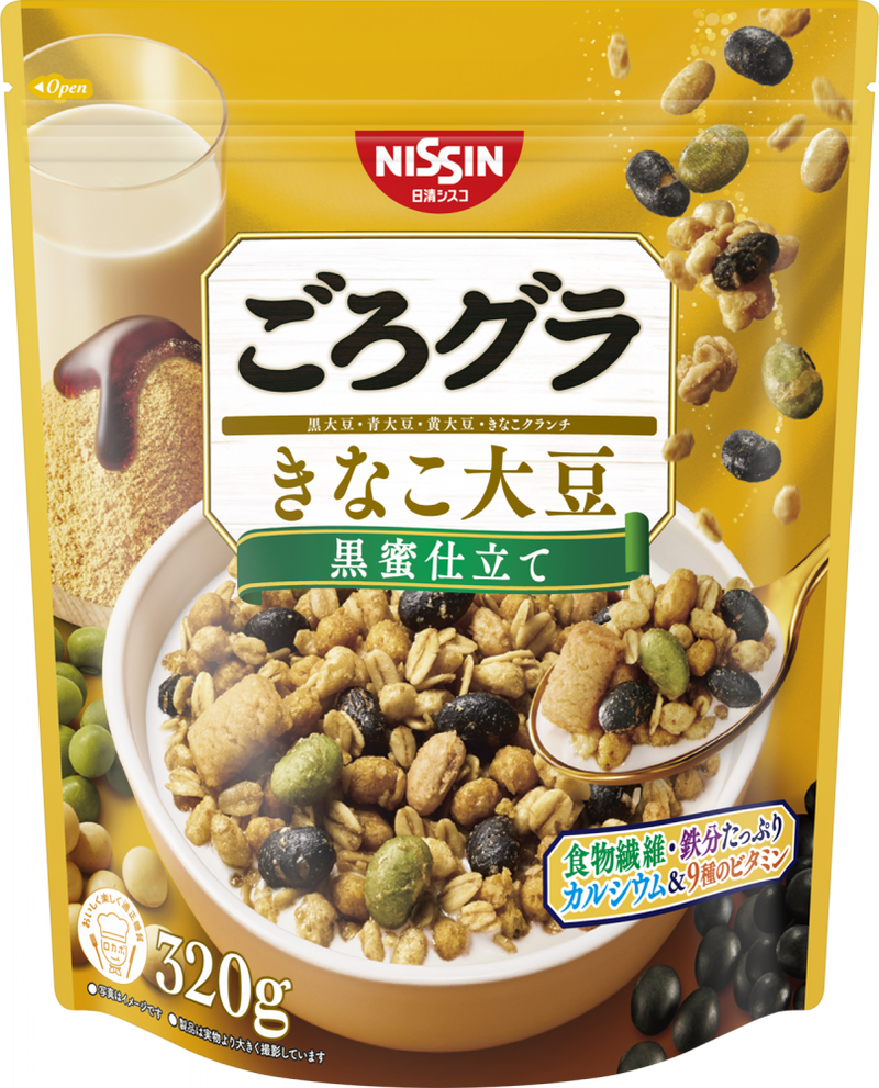 ごろグラ きなこ大豆(賞味期限：2026年10月31日) – 日清食品グループ