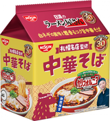 日清のラーメン屋さん 札幌名店監修 中華そば 5食パック