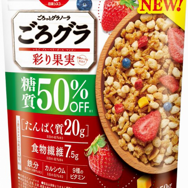 日清シスコ ごろグラ 彩り果実 360g×6袋 - 米、穀類、シリアル