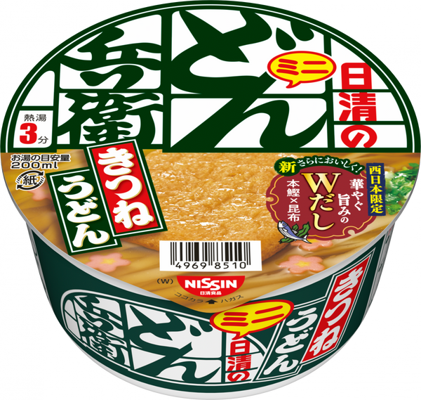 日清のどん兵衛 きつねうどんミニ [西](賞味期限：2025年10月18日)