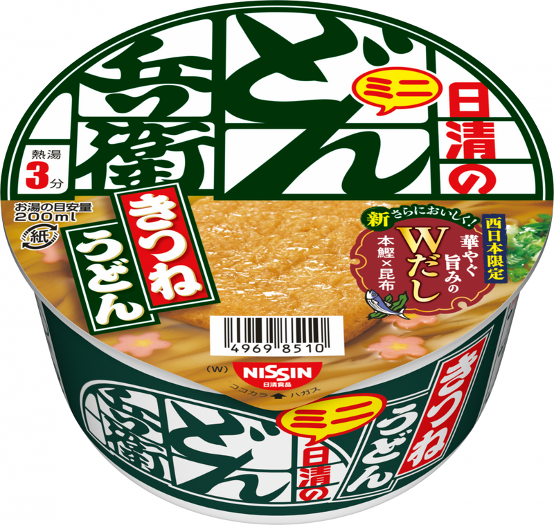 日清のどん兵衛 きつねうどんミニ [西](賞味期限：2025年10月18日)
