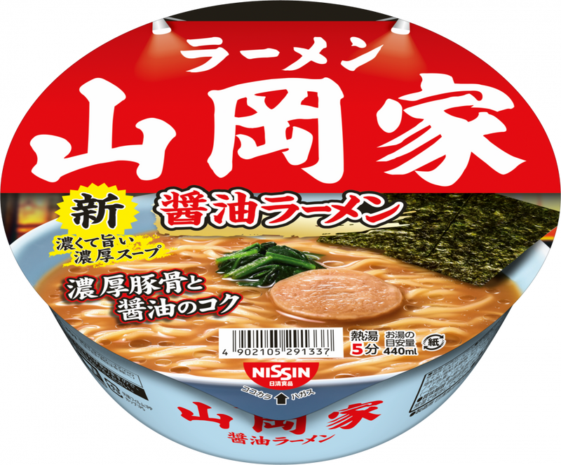 山岡家 醤油ラーメン カップ麺 56個セット ラーメン山岡家 醤油ラーメン – 日清食品グループ オンラインストア