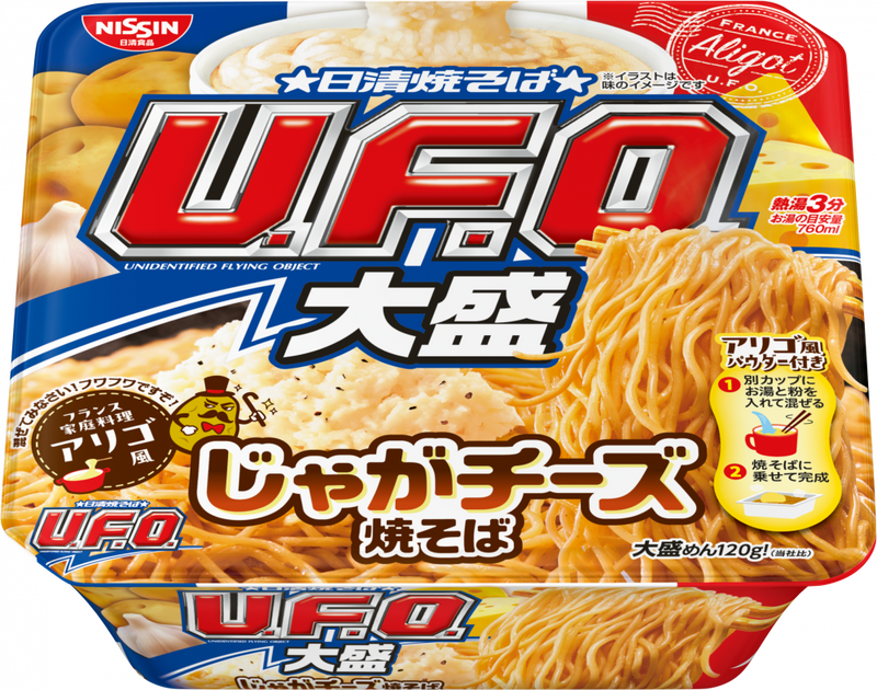 日清焼そばU.F.O. 大盛 じゃがチーズ焼そば(賞味期限：2024年12月07日)