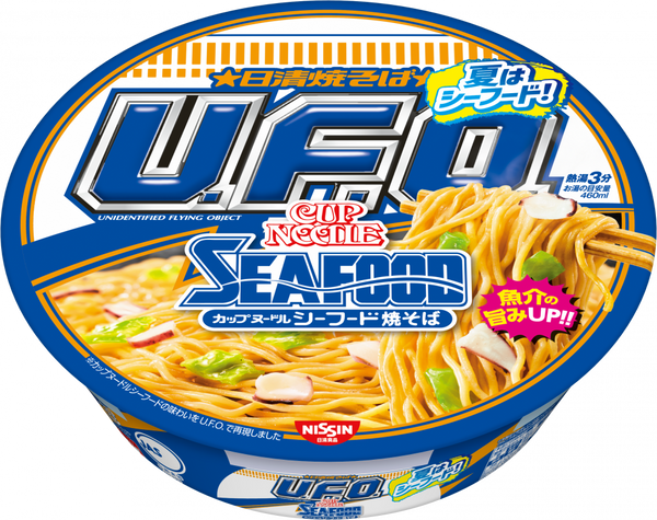 日清焼そばU.F.O. カップヌードルシーフード焼そば