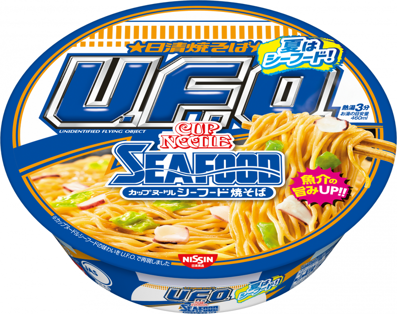 日清焼そばU.F.O. カップヌードルシーフード焼そば