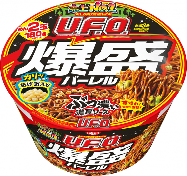 日清焼そばU.F.O. 爆盛バーレル