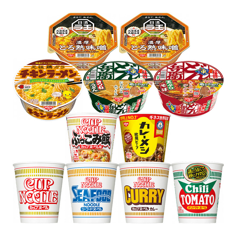 日清食品定番 お試しセット(賞味期限：2026年01月22日) – 日清食品