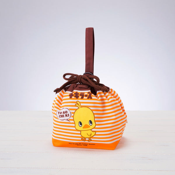 bulaunbulaun　巾着2点　完了しました。 ひよこちゃん ランチ巾着(ボーダー) – 日清食品グループ