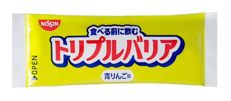 日清食品 トリプルバリア 青りんご味\u0026甘さすっきりレモン味*8箱