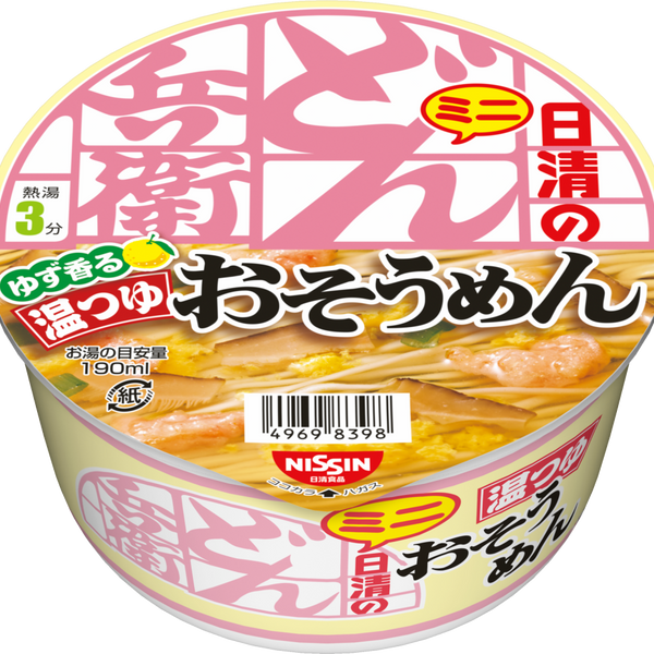 日清のどん兵衛 温つゆおそうめんミニ – 日清食品グループ オンライン