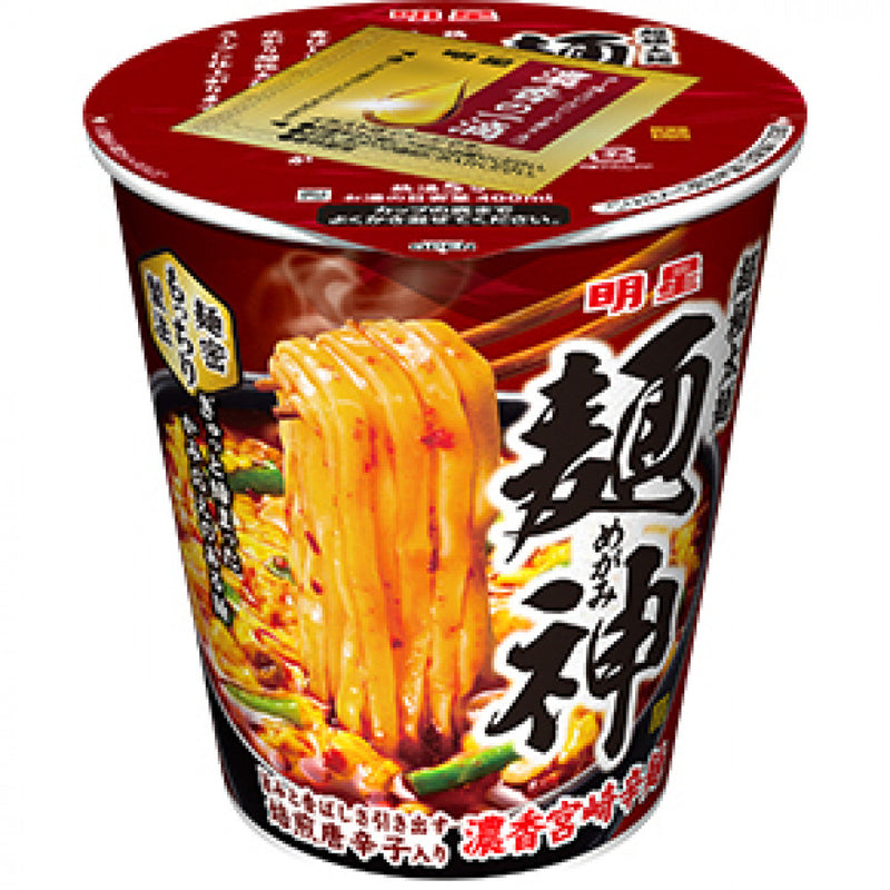 激辛激うま 明星 チャルメラ 宮崎辛麺 ラーメン - その他 加工食品