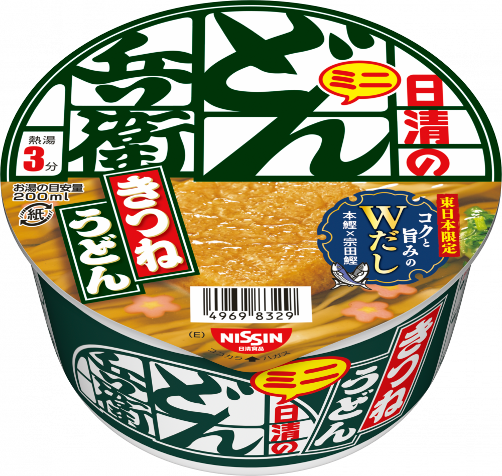 日清のどん兵衛 きつねうどんミニ [東] – 日清食品グループ オンライン